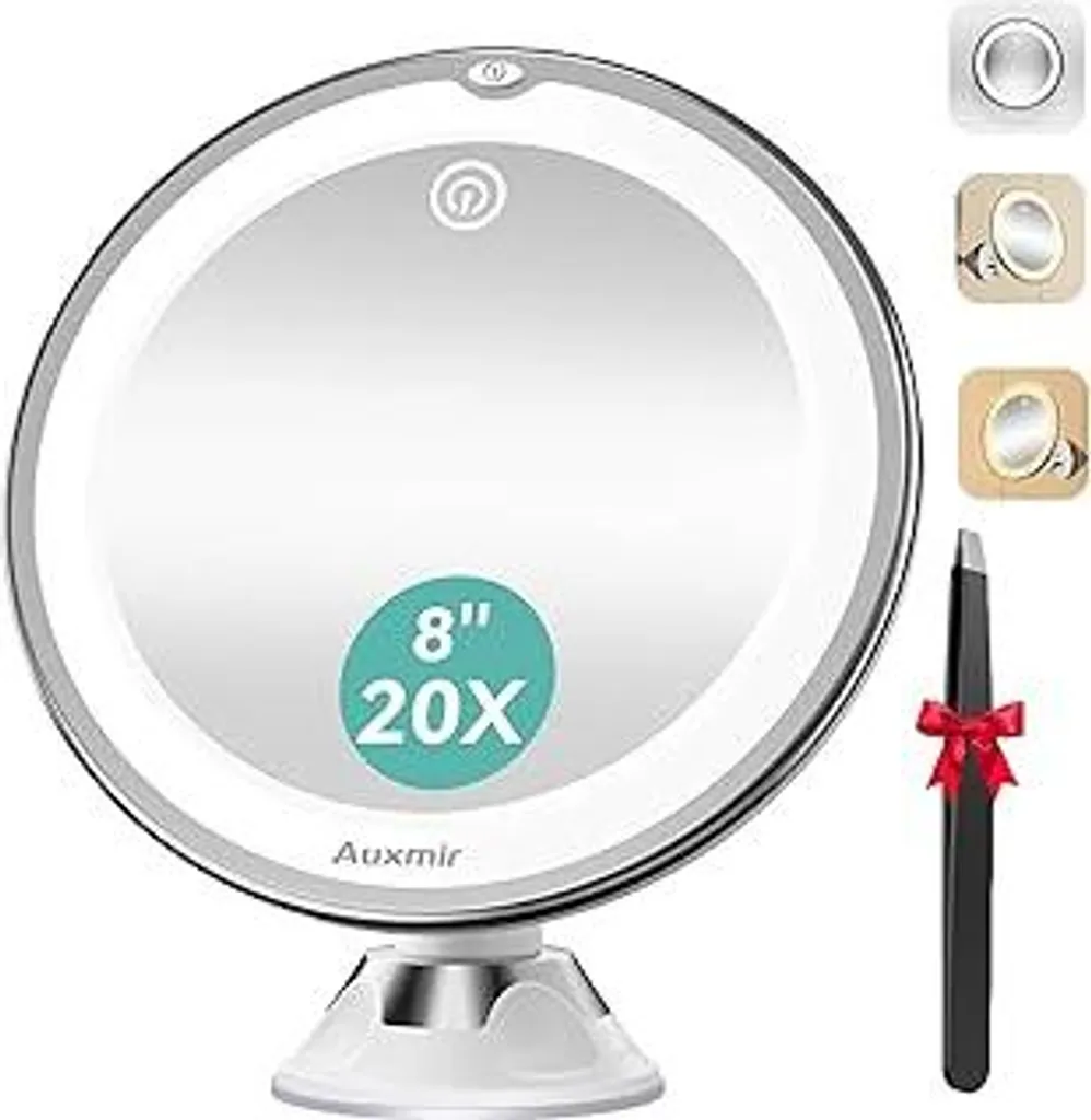 Specchio Trucco Auxmir 20X LED | Recensione e Guida all'Acquisto - 1