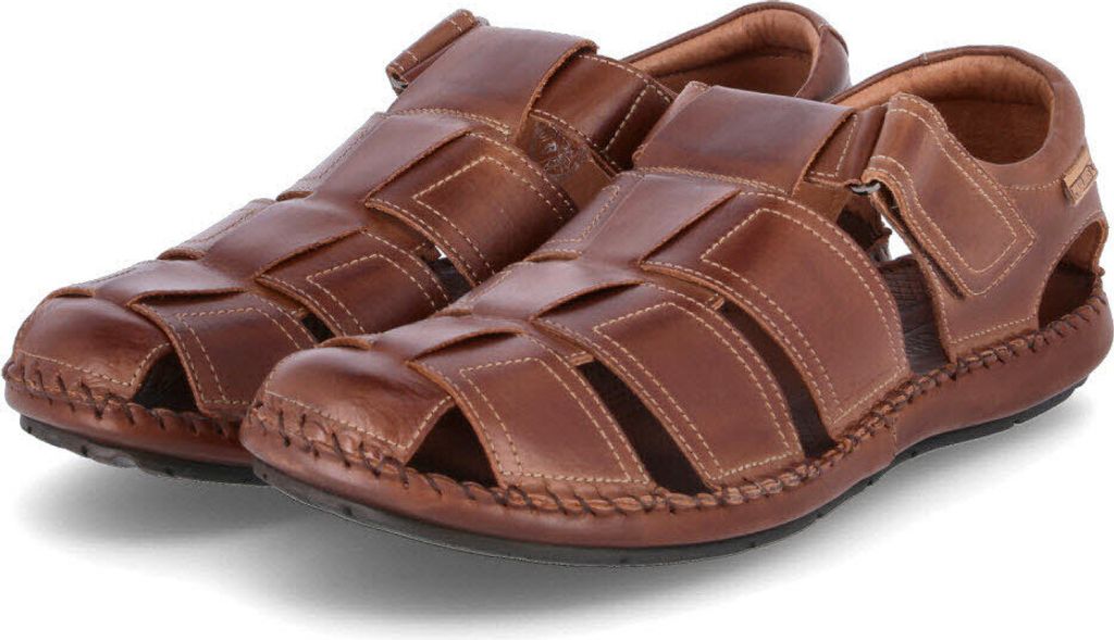 Pikolinos Sandalen TARIFA  Herren Leder Braun Größe: 41 Produktbild 