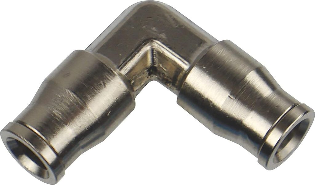 SUPERFOG - Automatische 1/4" Biegung. Hergestellt aus vernickeltem Messing. Direktanschluss ohne Gewinde. Abnehmbar. Wiederverwendbar. Sichere und ...