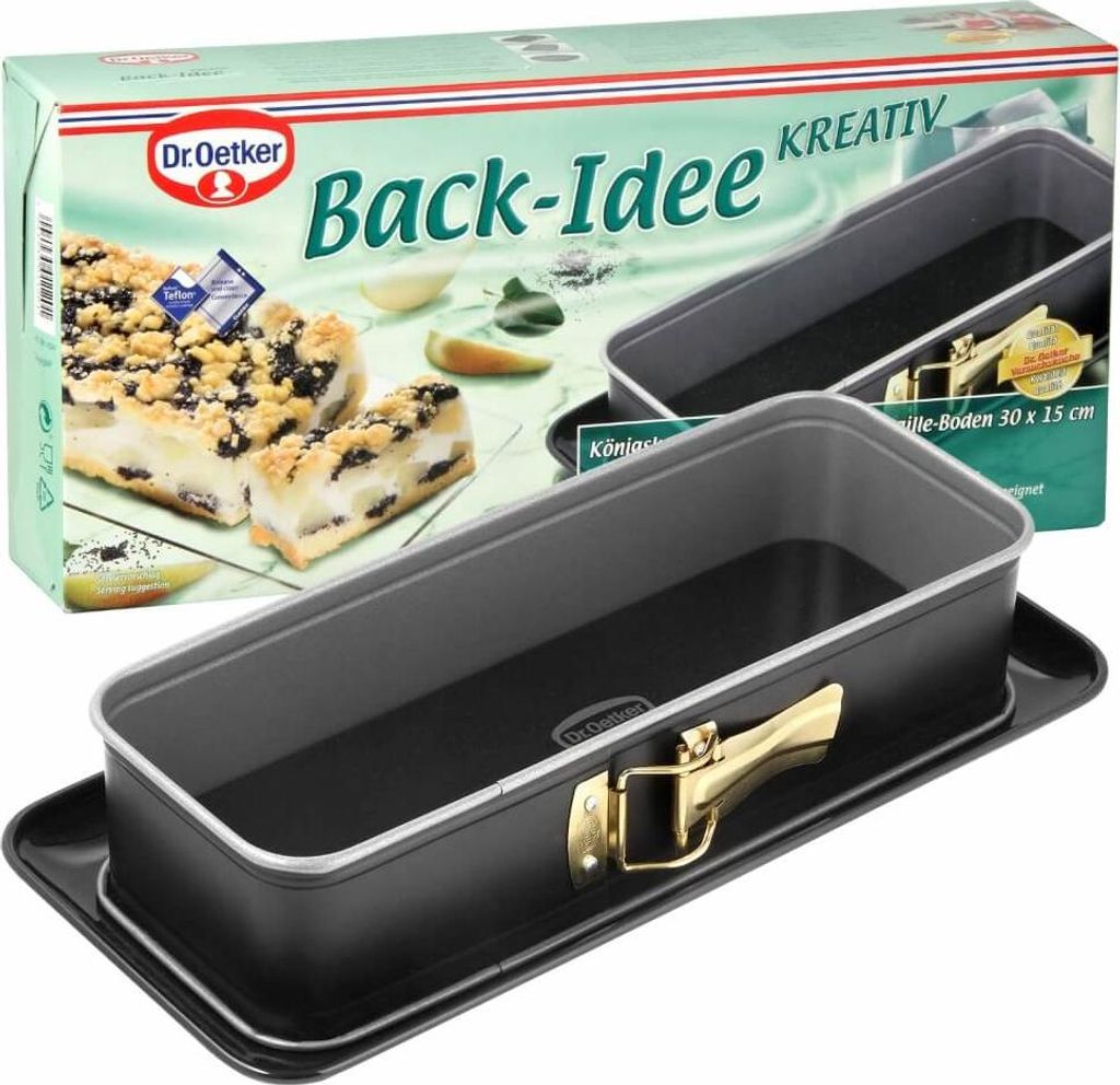 DR.OETKER BACK-IDEE KREATIV Moule à biscuit, 30 x 12 x 7 cm Image du produit 