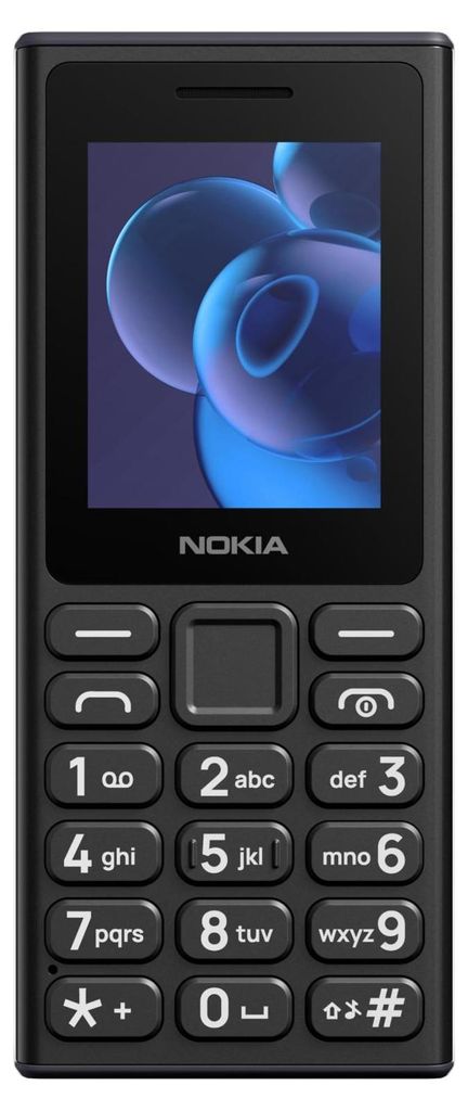 Nokia 105 2024 Cellulare Dual Sim Nero Batteria 18 Giorni Immagine del prodotto 