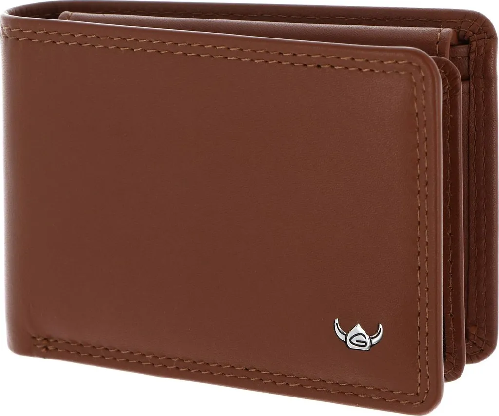 Golden Head Polo 1040 Portafoglio RFID Cognac | Vera Pelle Nappa