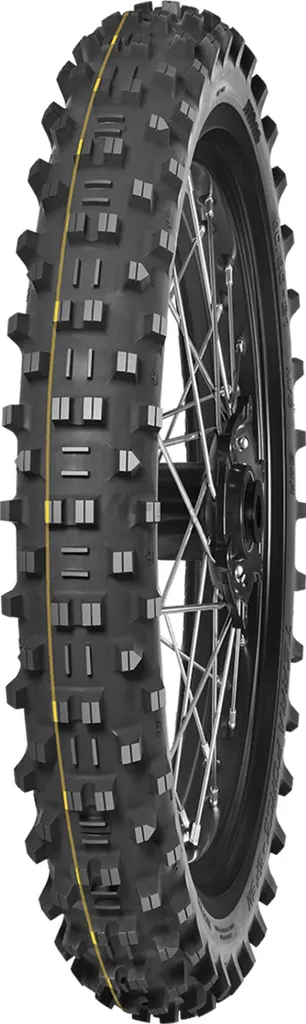 Pneu Moto Tout-Terrain Mitas Terra Force-EF 2 SM 90/90-21 Bande Jaune