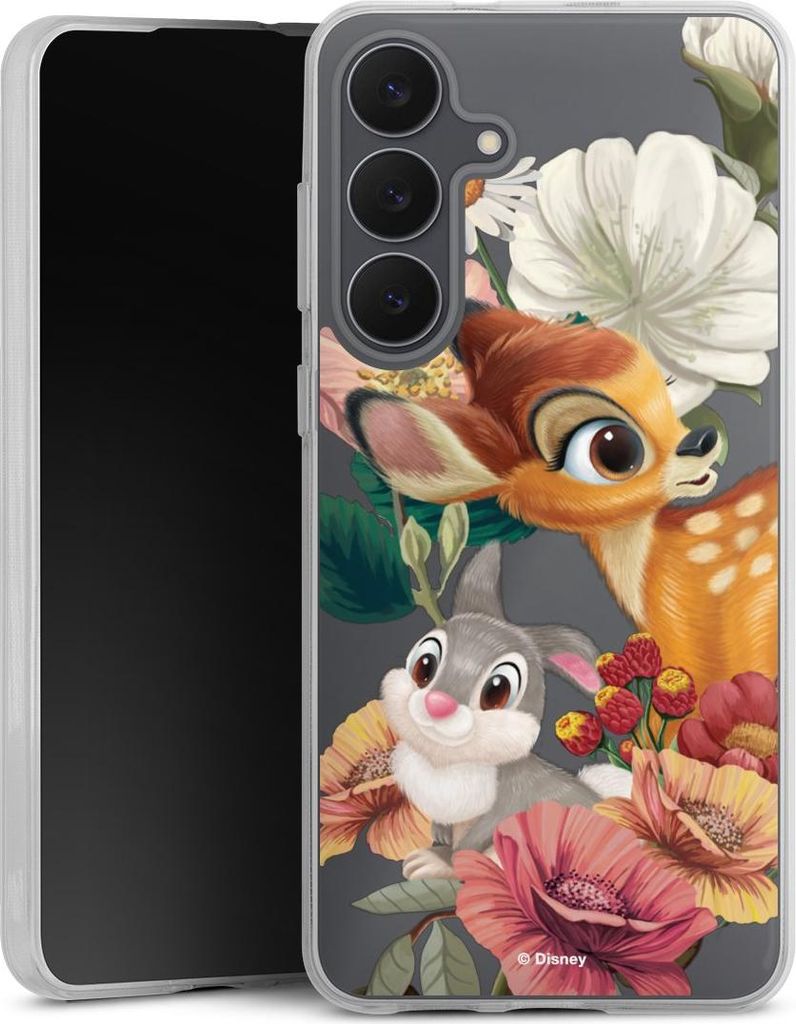 DeinDesign Handyhülle für Samsung Galaxy S25 FE Silikon Hülle Case Smartphone Schutzhülle Bambi Disney Klopfer