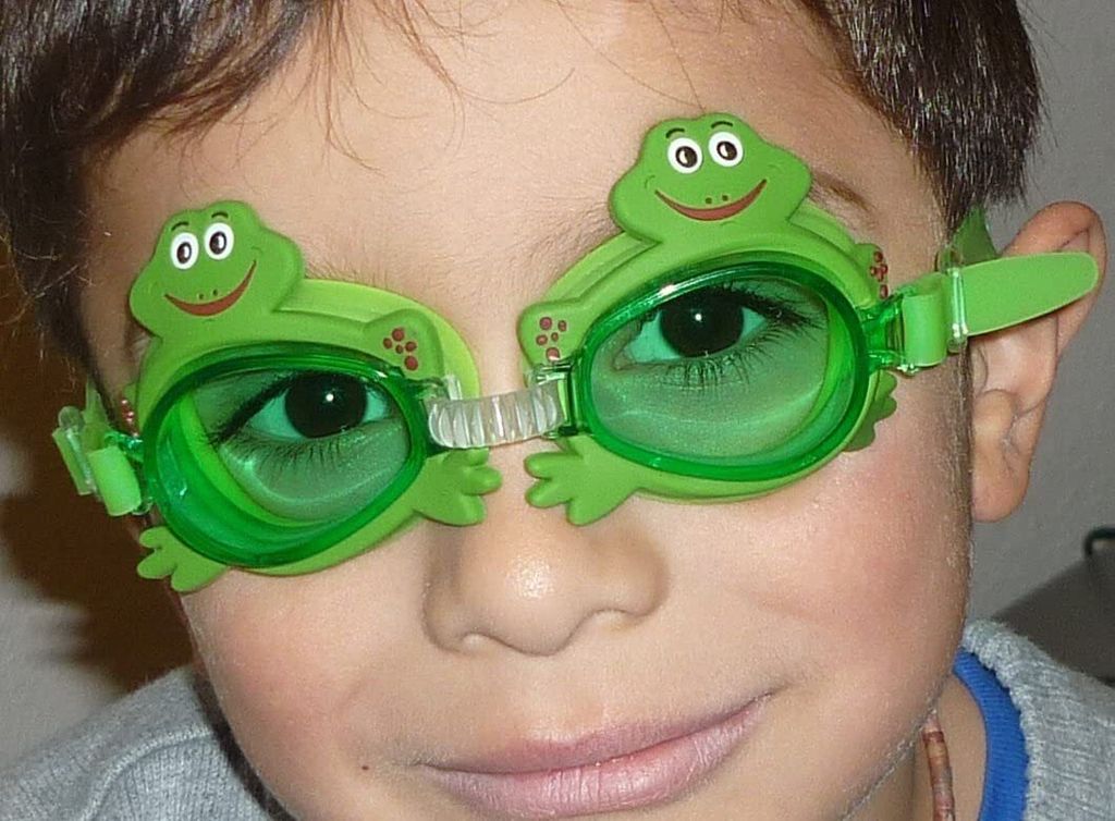 SCHLORI Schwimmbrille Frosch, Universalgröße Produktbild 