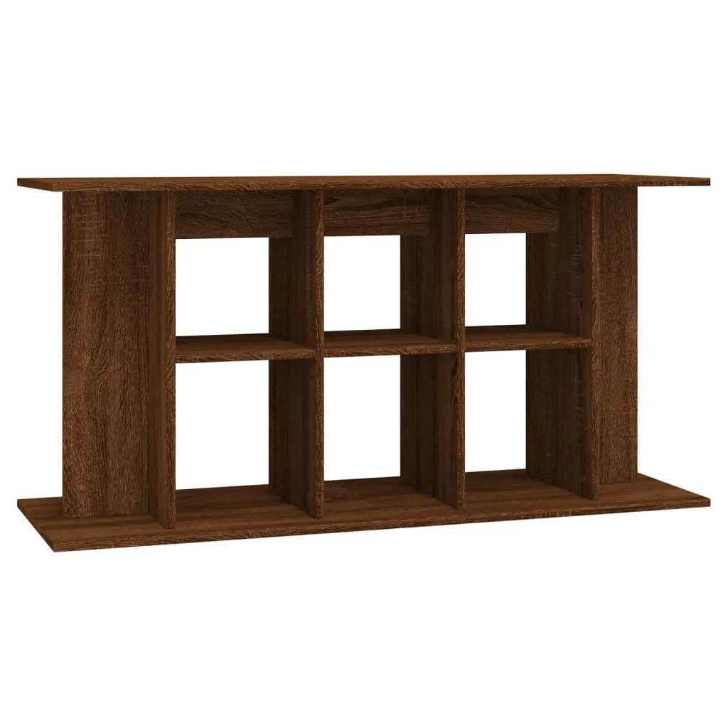 Supporto Acquario 120x40x60 cm Marrone Rovere | Mobile vidaXL Robusto