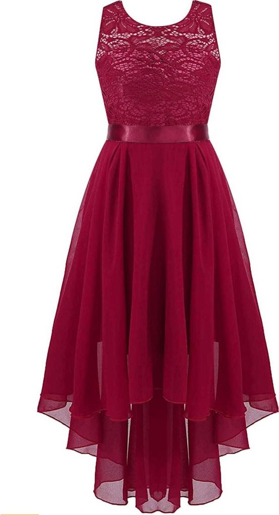 Wunderschönes festliches Spitzenkleid für Mädchen – Perfekt Produktbild