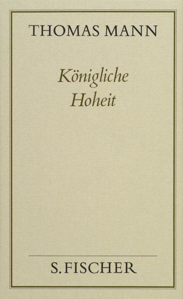 Königliche Hoheit ( Frankfurter Ausgabe)