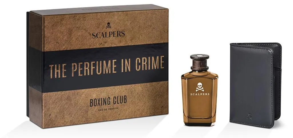 Coffret Cadeau Homme : Scalpers Boxing Club Parfum et Portefeuille
