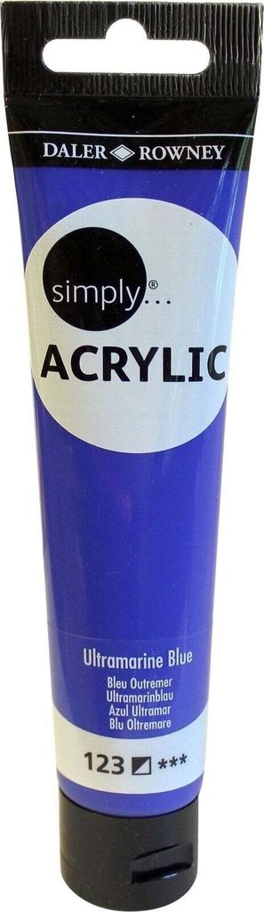 Daler-Rowney Simply Acrylic, 75 ml, Ultramarine