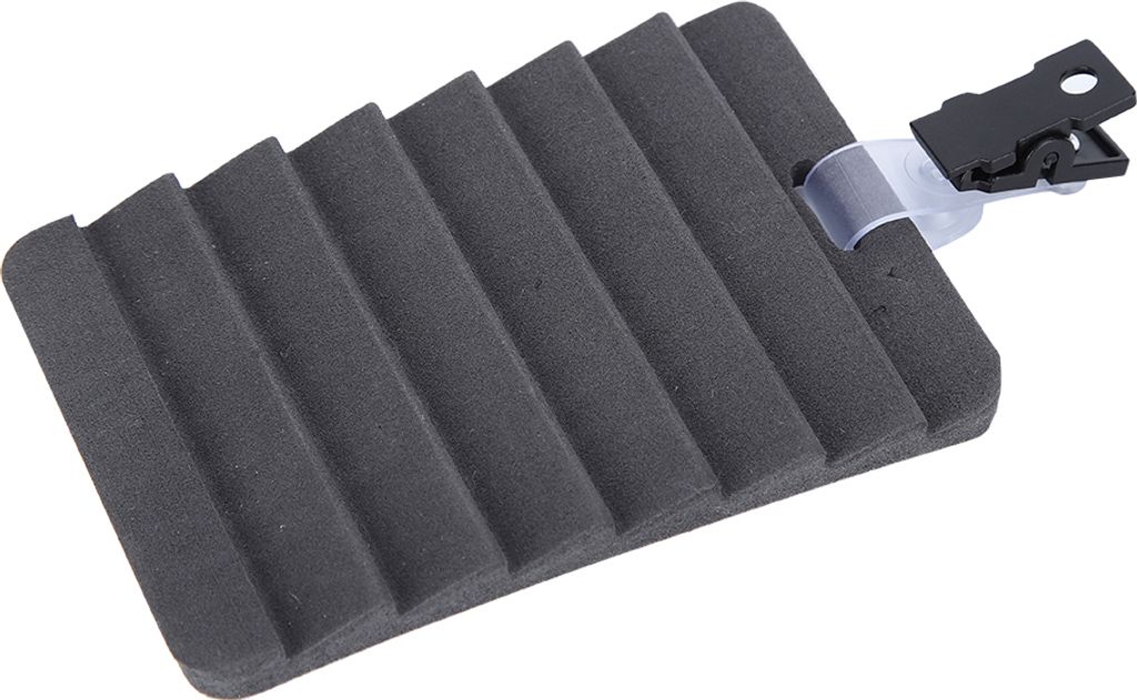 Fishing Haken Aufbewahrungsschaum Hanging Board Fliegenköderbindwerkzeug mit kleinen Zubehörpatch 005 und Schleife tragen