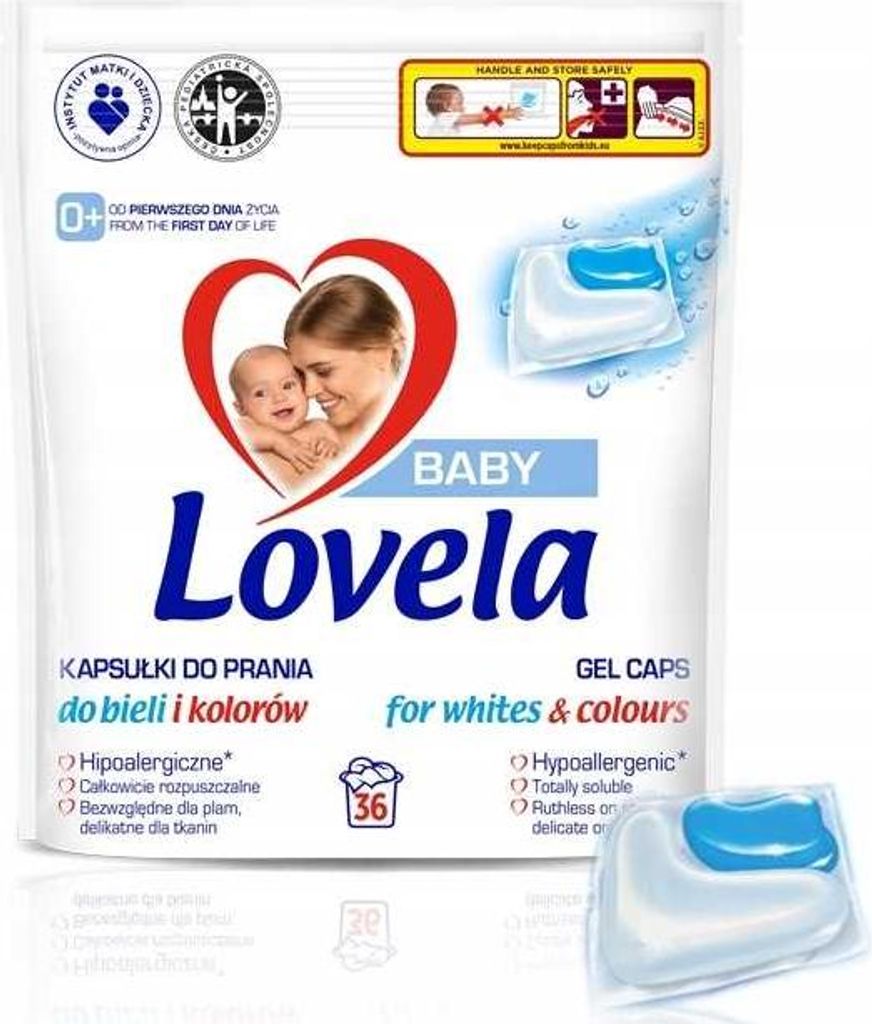 Lovela Baby Kapsułki do Prania 36 Zdjęcie produktu 