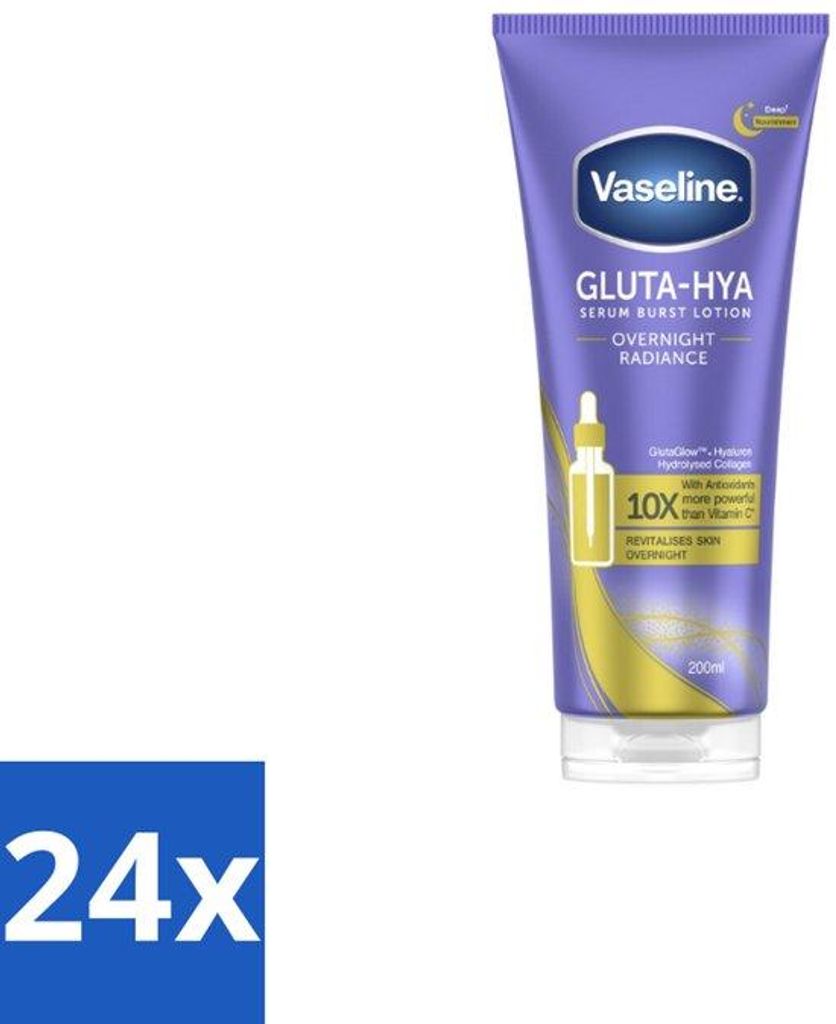 24 x Vaseline – Serum Gluta-Hya – Overnight Radiance – 200 Zdjęcie produktu 
