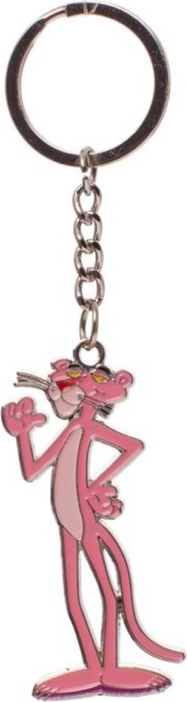 Roze Panter sleutelhanger, metaal Productafbeelding 