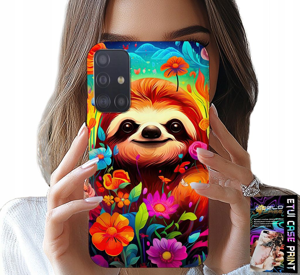 Hülle Für Samsung Galaxy M31S - Buntes Koala-Tiermuster + Glas