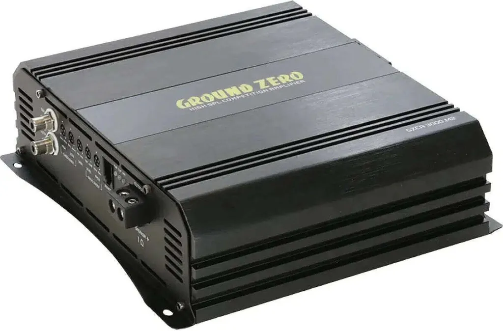 Ground Zero GZCA 3000.M2 : Ampli 1 Canal 4000W pour Basses Sans Distorsion