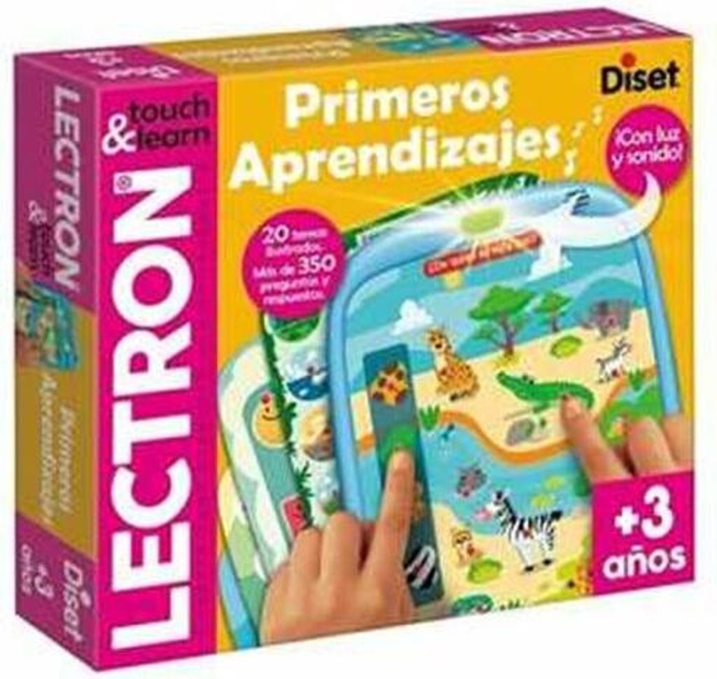 Diset Lectron - Touch, 3 Jahr(e), Mit Ton, Batterien erforderlich, AAA, Karton, Kunststoff, Mehrfarbig