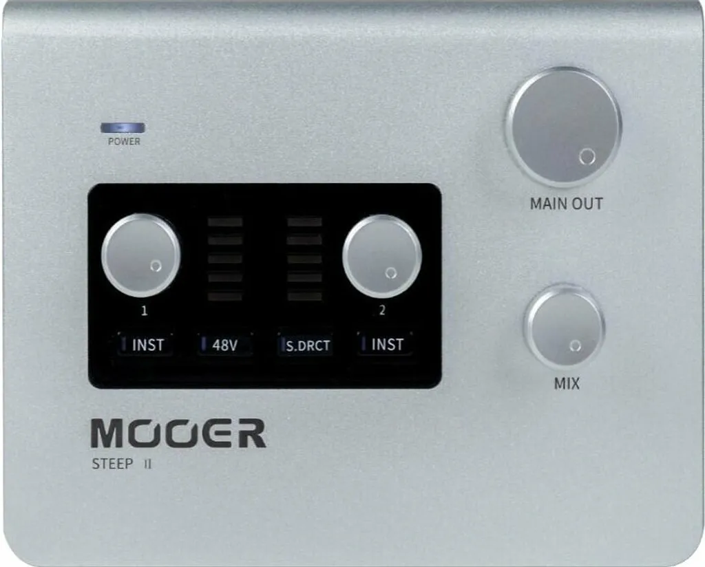 Évitez la latence avec l'interface audio Mooer Steep II haute fidélité