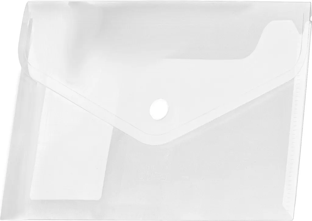 Fornitura 12 Buste A4 in PP con Bottone - Archiviazione Professionale