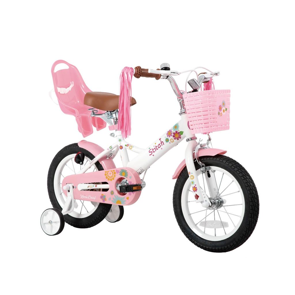 STITCH Kinderfahrrad 14 Zoll fahrrad für 2-7 Jahre Mädchen, Produktbild 