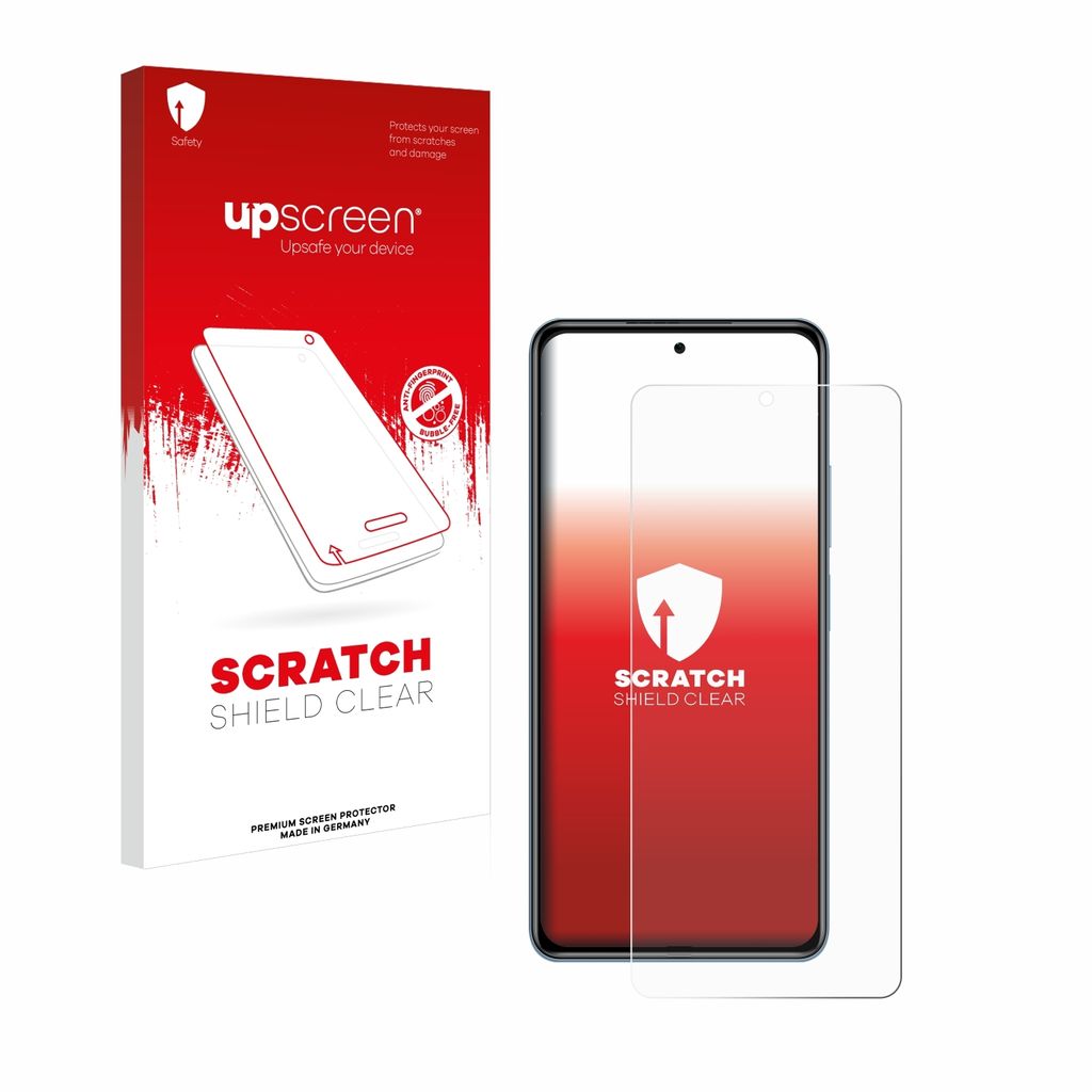 upscreen Schutzfolie für Xiaomi Poco F3 Displayschutz Displayschutzfolie Folie Klar Transparent