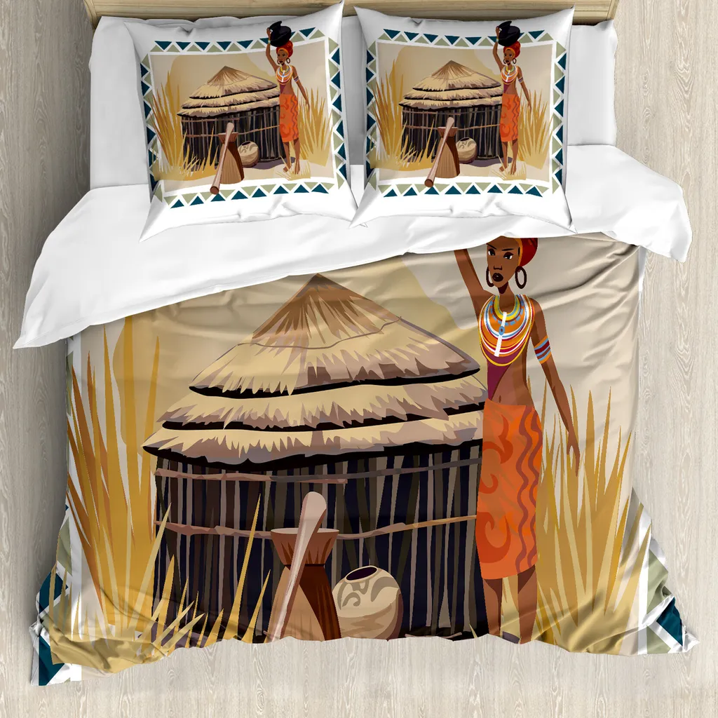 Set Letto ABAKUHAUS Africano Native Lady - Mood Etnico 200x200