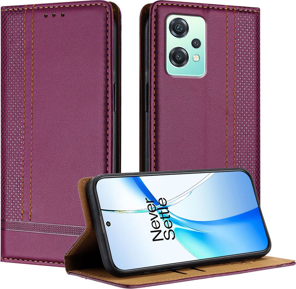Handyhülle für OnePlus Nord CE 2 Lite 5G Leder Flip Produktbild 