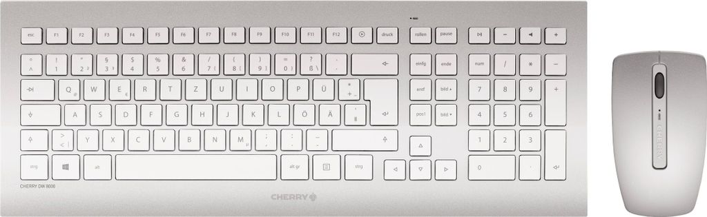 Cherry DW 8000 - Tastatur-und-Maus-Set - kabellos