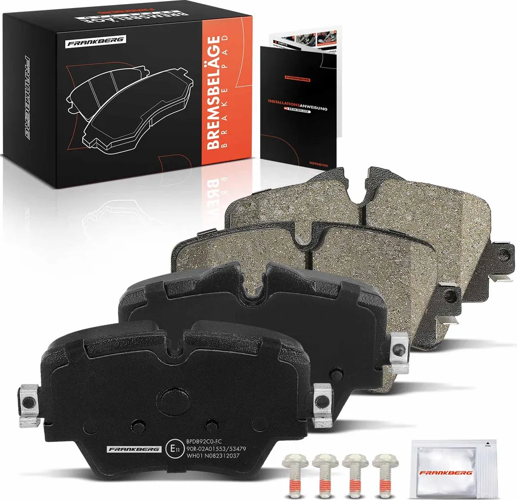 Frankberg 4x Plaquettes de Frein Avant pour BMW F40 F45 G20 G30 G80