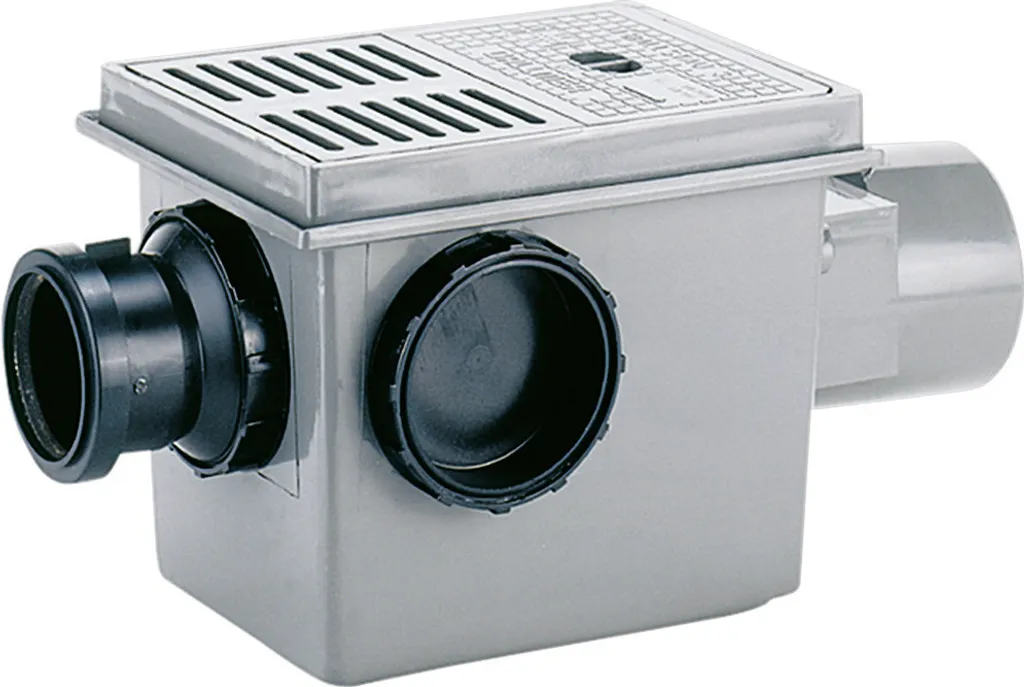 Dallmer Ballstau 110/3 DN100 - Scarico Antiriflusso Cantina con Zulauf DN70