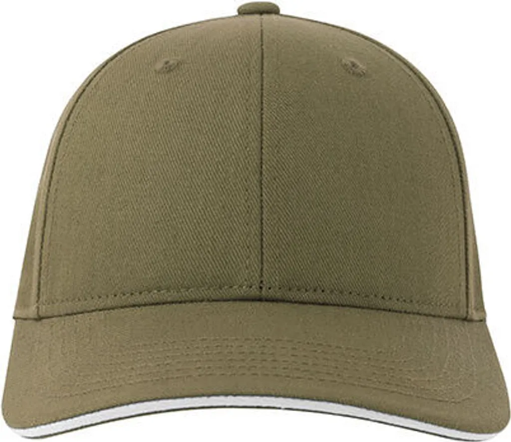 Atlantis LISS | Liberty Sandwich-S Cap - Colore: Olive/White - Taglia: Unica