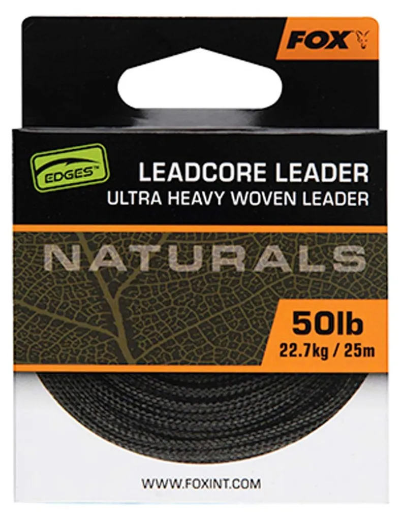 Anti-Abrasion Carpe Fox Edges Naturals 50lb 25m - Sécurisez vos Montages