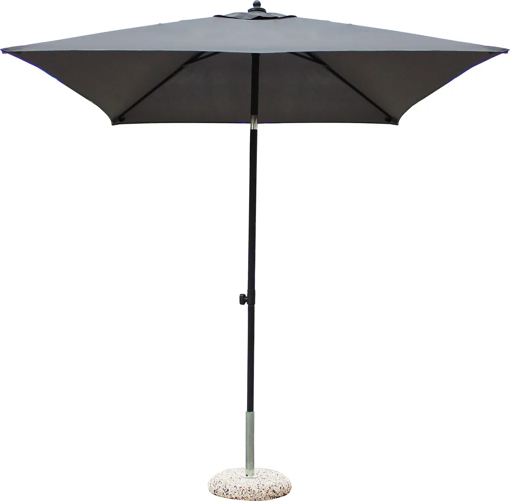 Fornitura Ombrelloni 2x2 Palo Centrale Nero Milani Home per Ristoranti