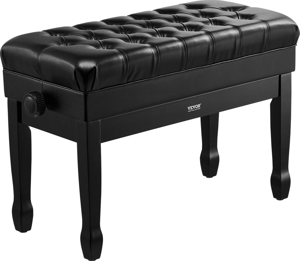 Tabouret de piano VEVOR 750x360x515 mm Duet Keyboard chaise Image du produit 