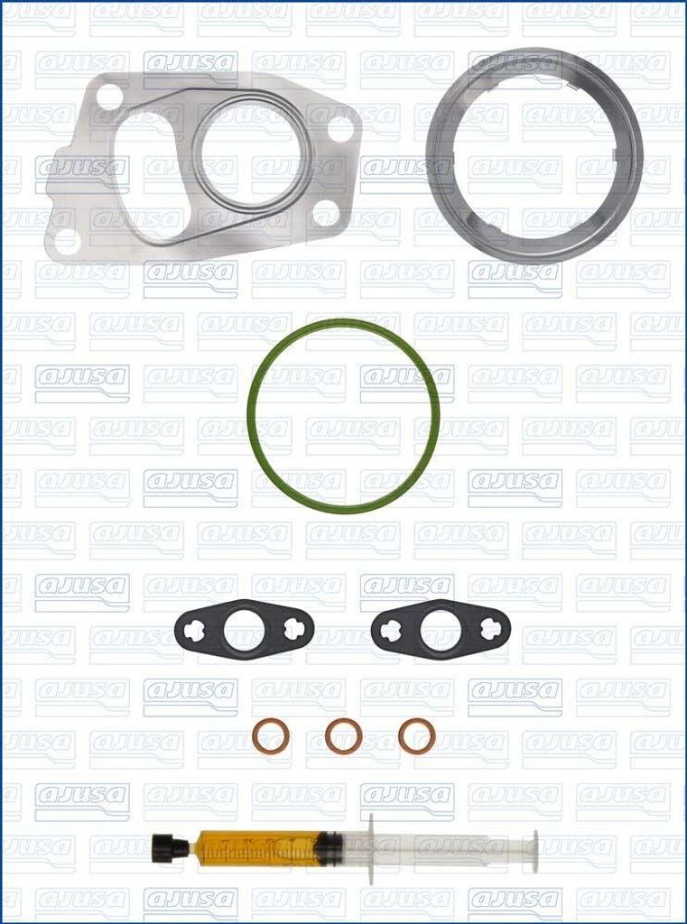 AJUSA JTC12535 Montagesatz Turbolader für BMW 3 Touring (G21) 5 Touring (G31) 5 Limousine (G30, F90) X3 (G01, F97) 3 Limousine (G20) 4 Coupe