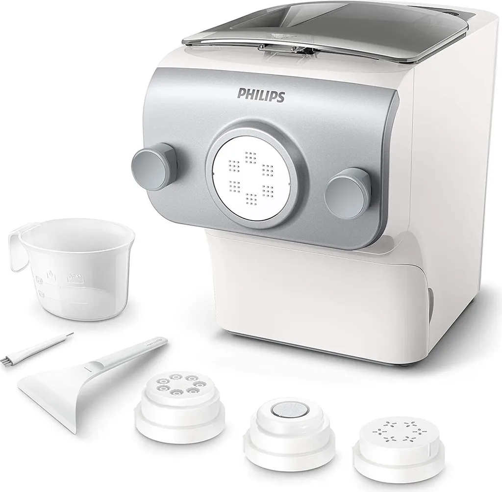 Philips HR2375/05 Machine à pâtes automatique avec 4 moules à spaghettis