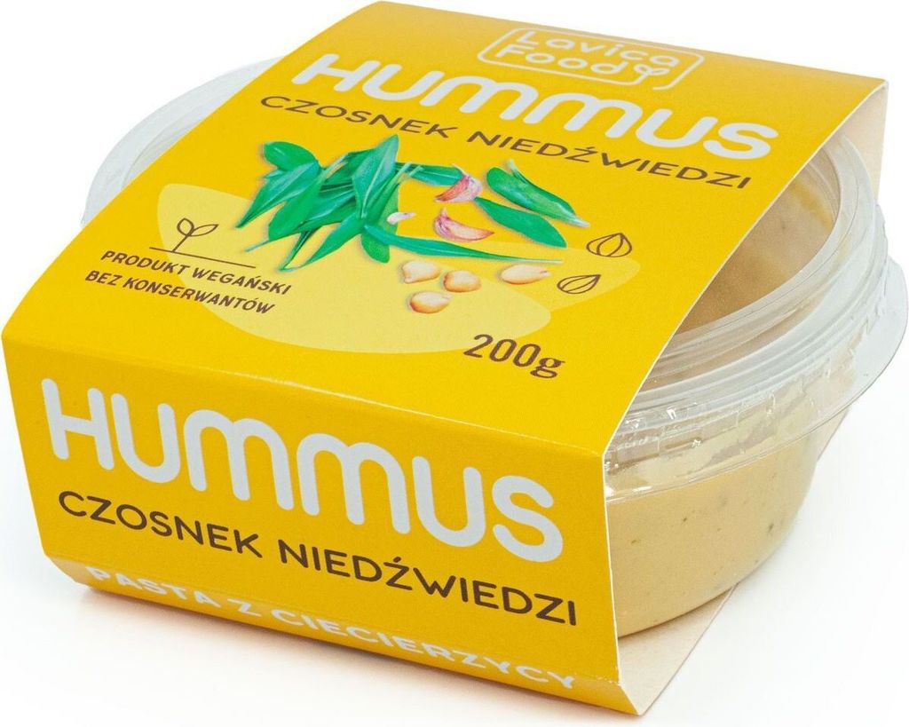 BÄRENKNOBLAUCH HUMMUS 200 g - LAVICA FOOD