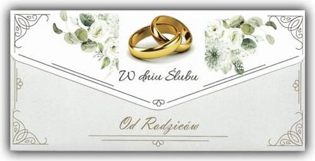 Hochzeitsumschlag von den Eltern