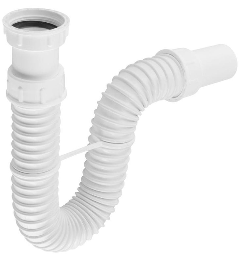 Bruckner FLEXY sifón pre umývadlo 6/4", DN40, biely Obrázok produktu 