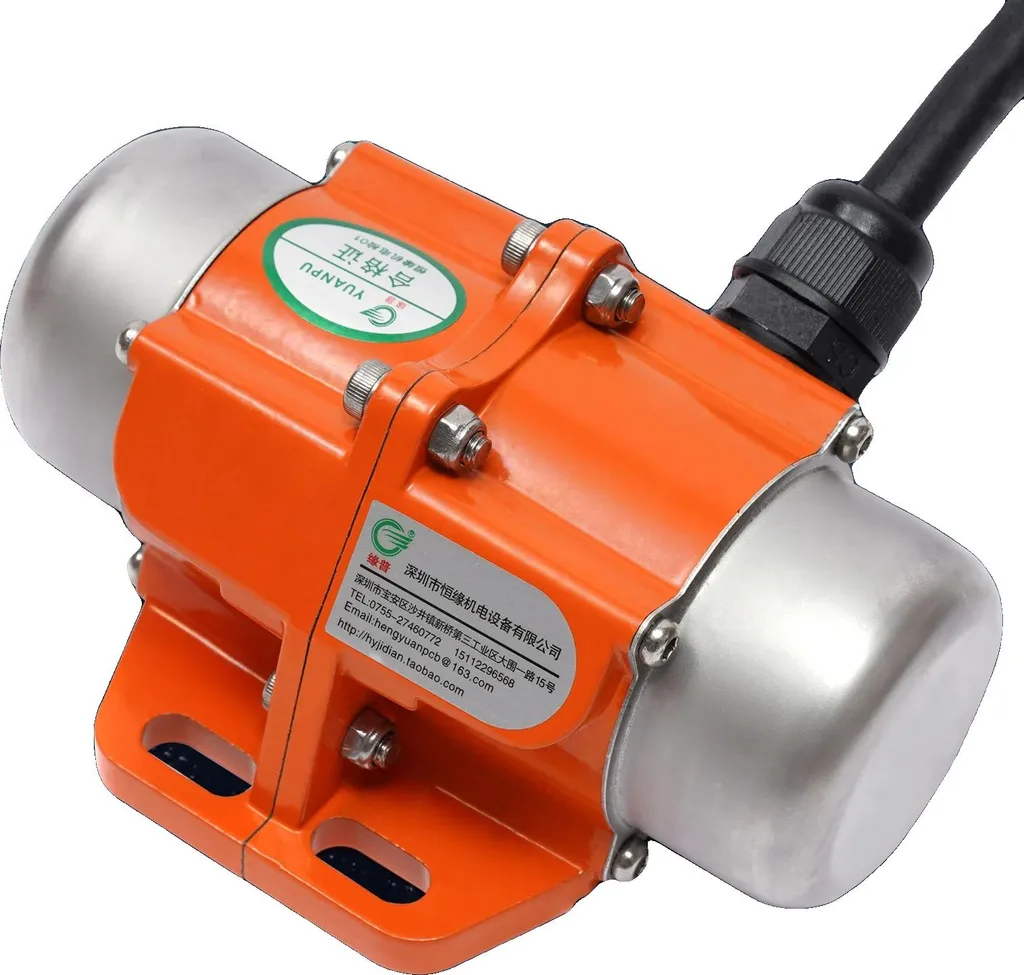 Moteur vibrant compact 30W 3000 tr/min en aluminium avec protection IP65