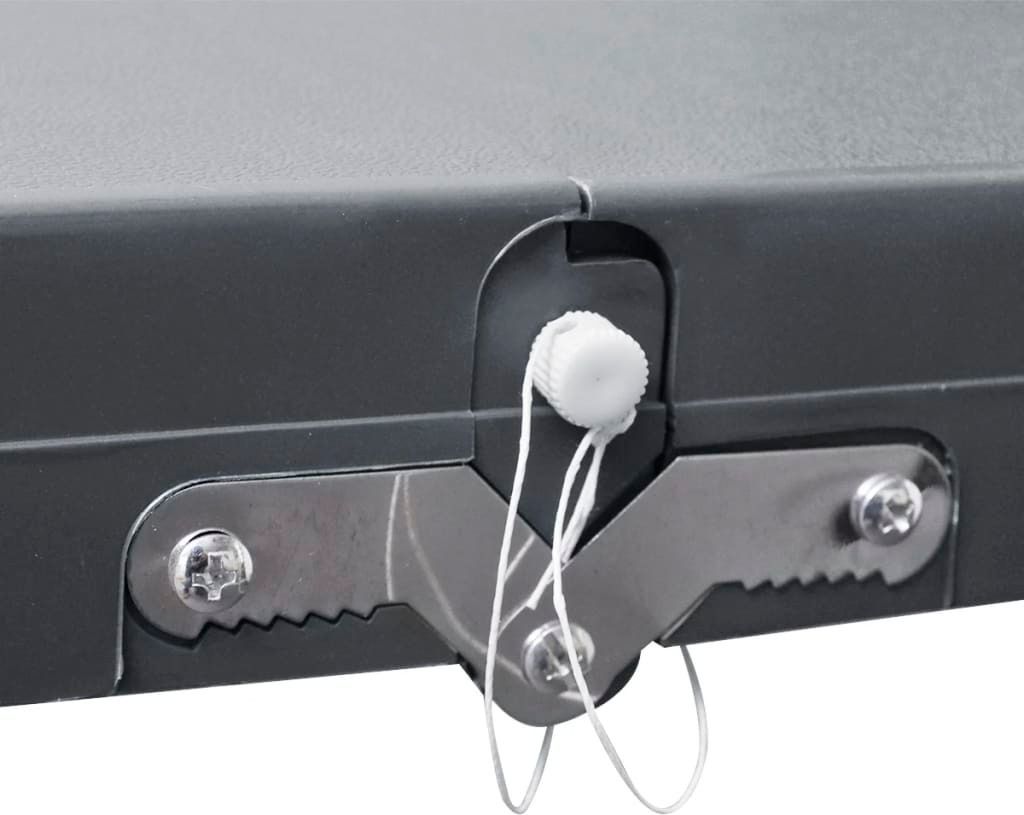 "Winter Sale" Sonstige Sportausrüstung - Grau Campingtisch mit 4 Hockern Klappbar Aluminium Extra Leicht Grau DE3936736