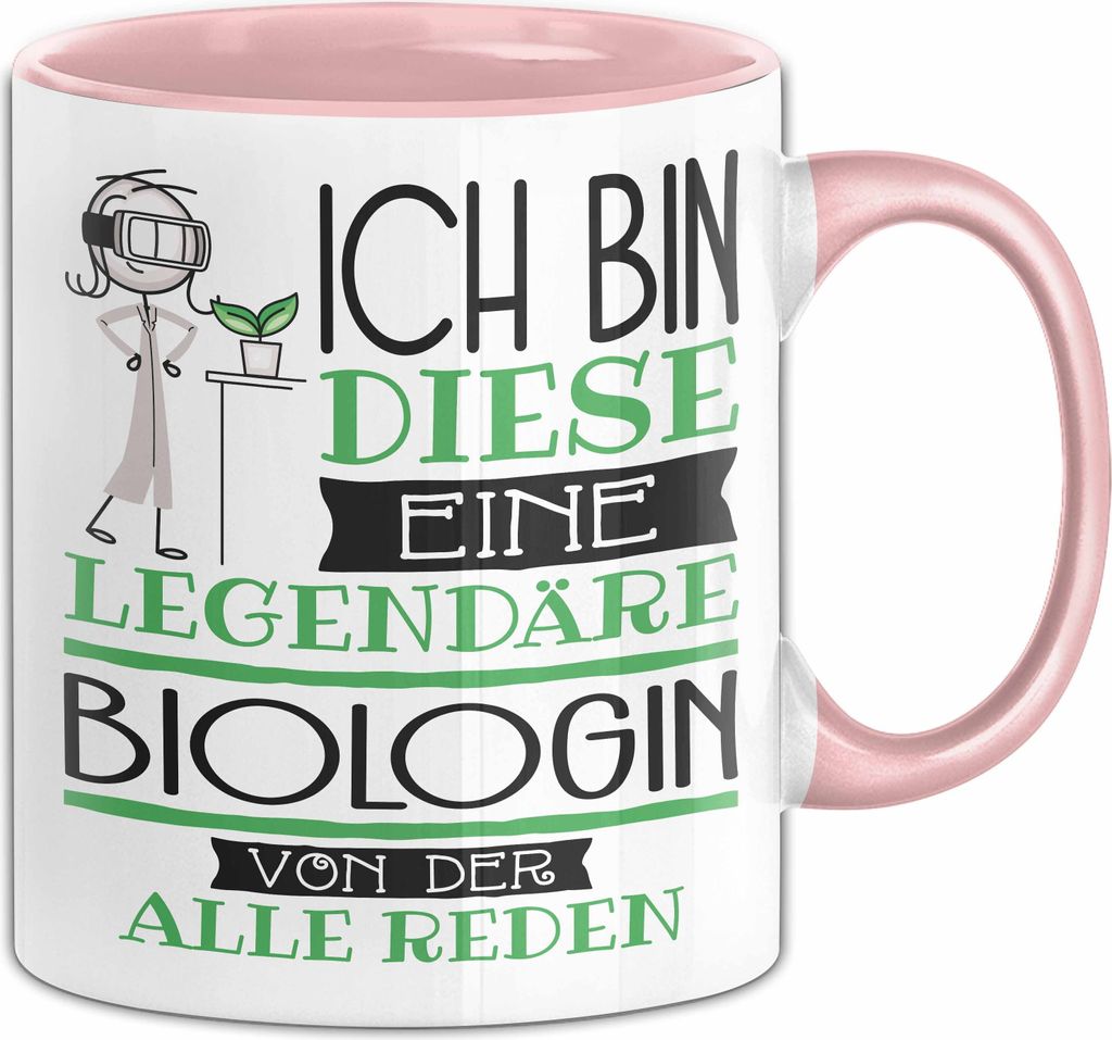 Biologin Tasse Geschenk Ich Bin Diese Eine Legendäre Produktbild 