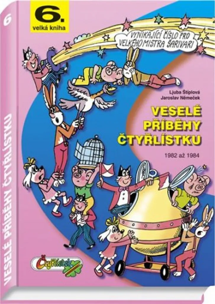 BD Čtyřlístek 1982-1984 : Complétez votre Collection avec le Tome 6