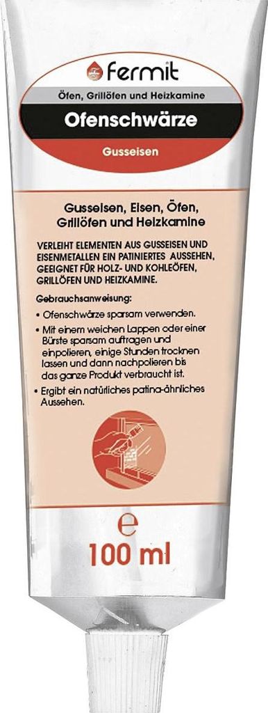 Fermit Ofenschwärze 100 ml Tube Produktbild 