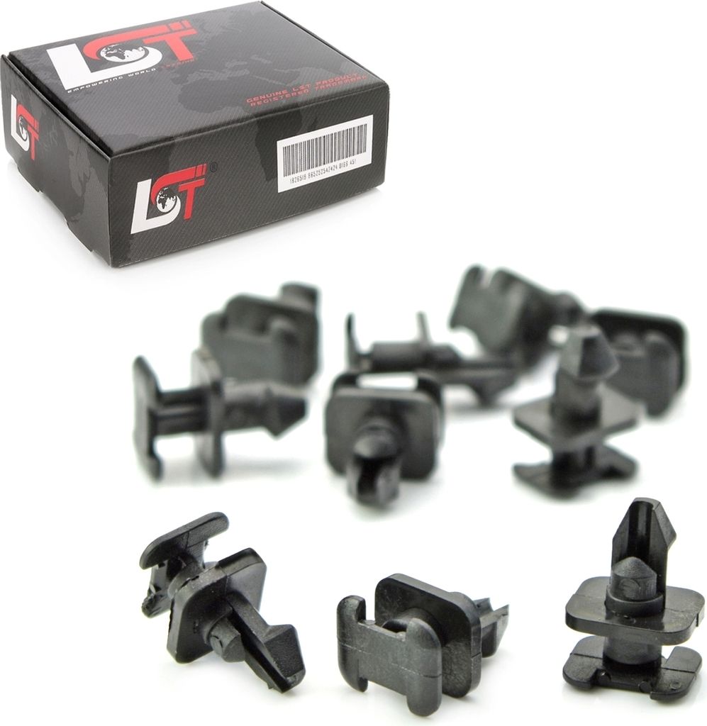 10x Windschutzscheibe Windabweiser Gitter Befestigung Clips FÜR BMW E38 Z3