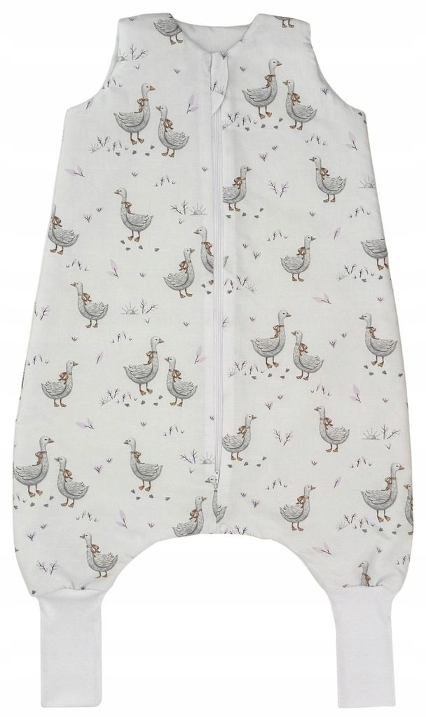 Sommer Babyschlafsack mit Füßen und Socken 0.5 TOG 100% Baumwolle S 74-86