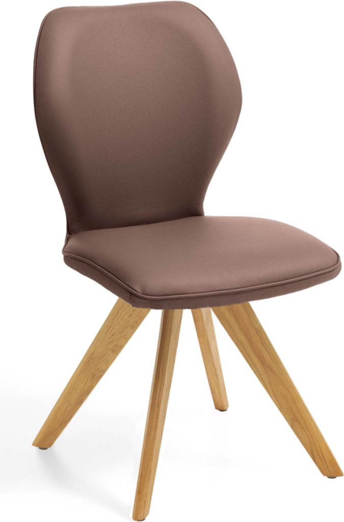 Niehoff Sitzmöbel Colorado Trend-Line Design-Stuhl Eichen/Polyester - 180° drehbar