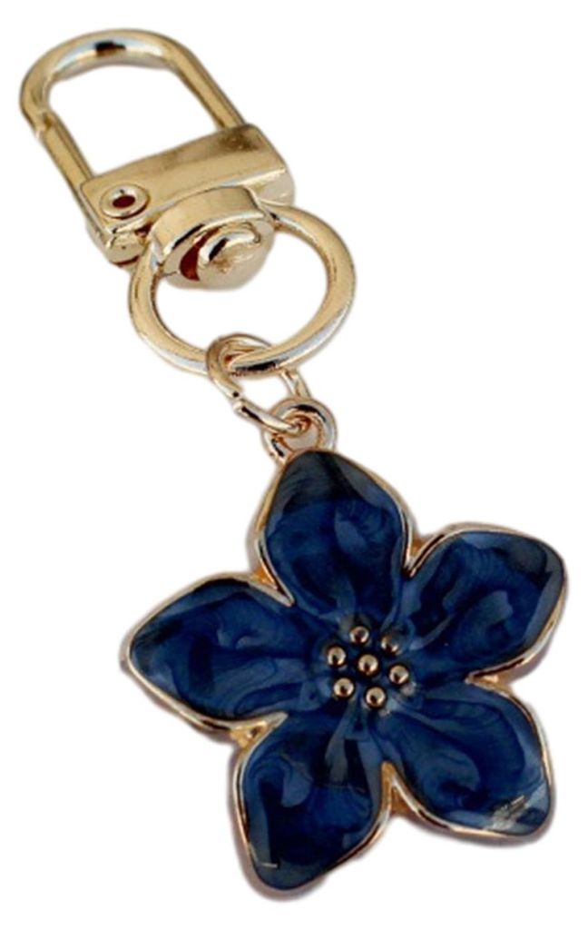 Schlüsselanhänger mit ergonomischem Blumendesign, dekorativer und vielseitiger Schlüsselhalter für Rucksäcke und Taschen