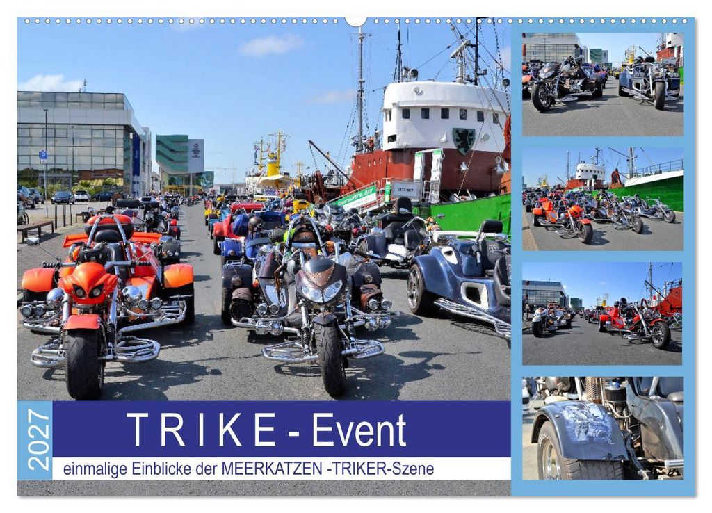 T R I K E - Event (Wandkalender 2027 DIN A2 quer), CALVENDO Monatskalender