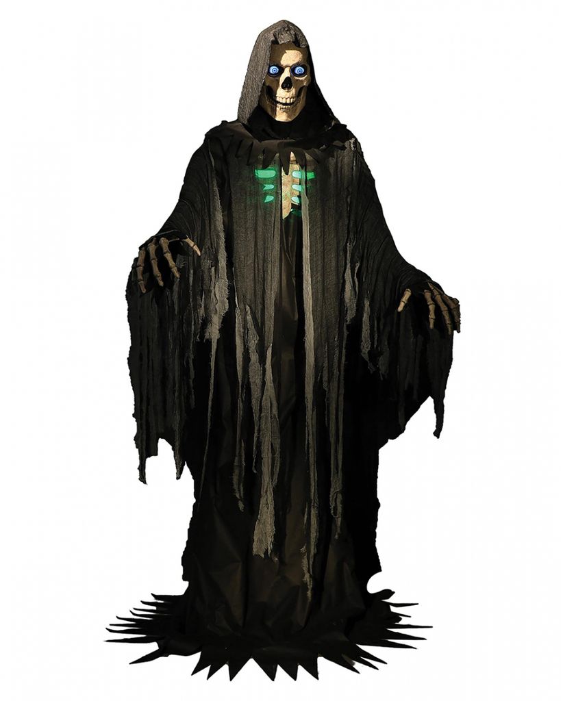 Riesiger Skelett Reaper Halloween Animatronic mit Sound & Bewegung